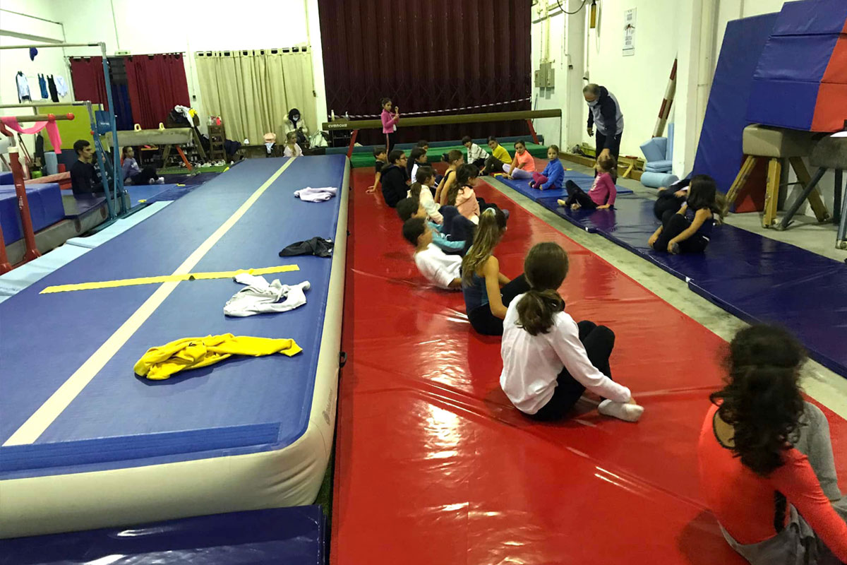 espaço de treino do CGE